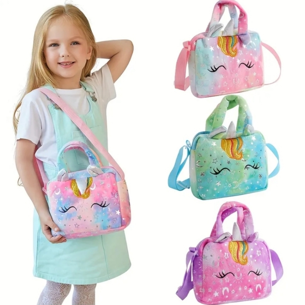 NEW Girls Unicorn Purse Bag - Picture 2 of 6